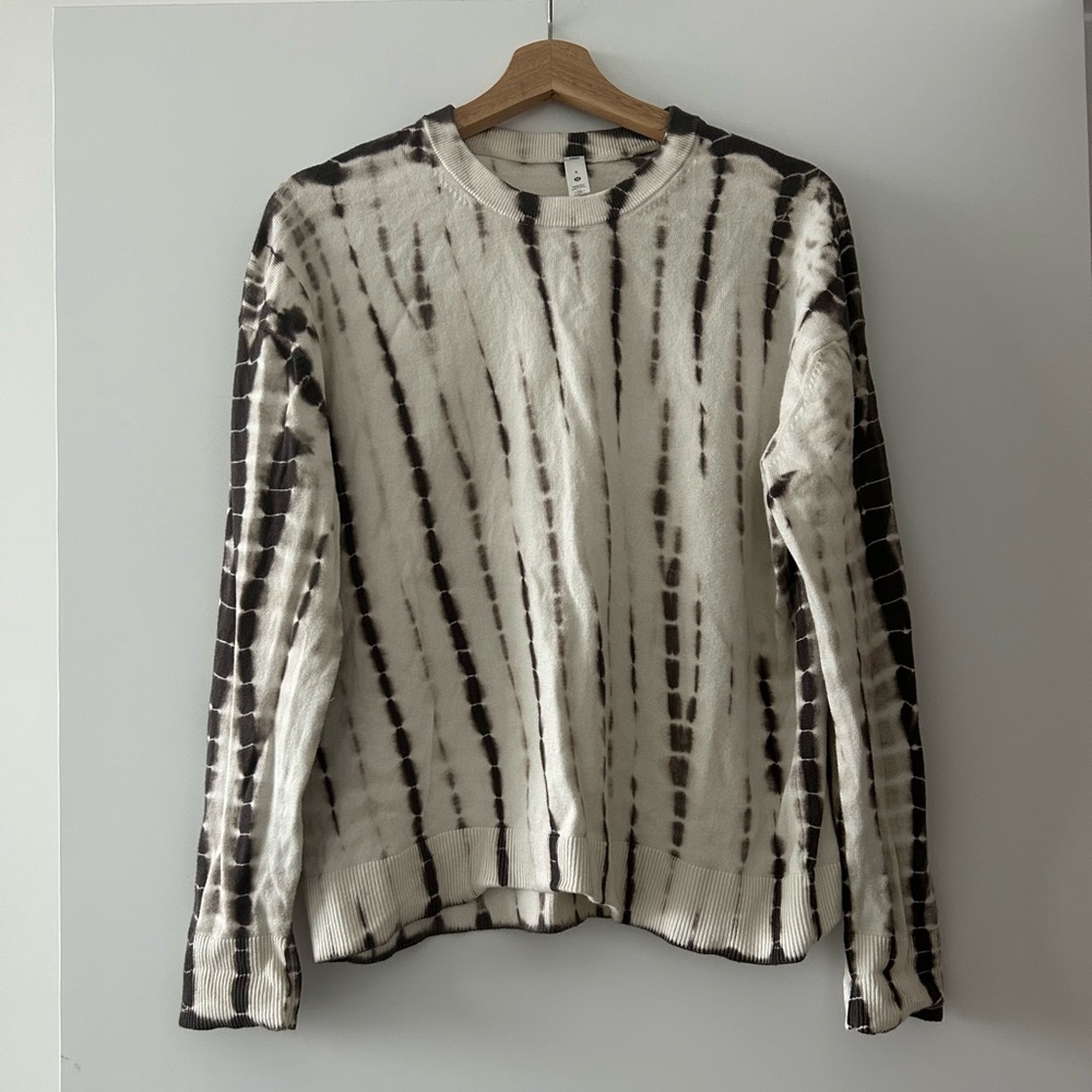 Lululemon Cotton Cashmere space dye sweater - Size 6 - Gently Worn